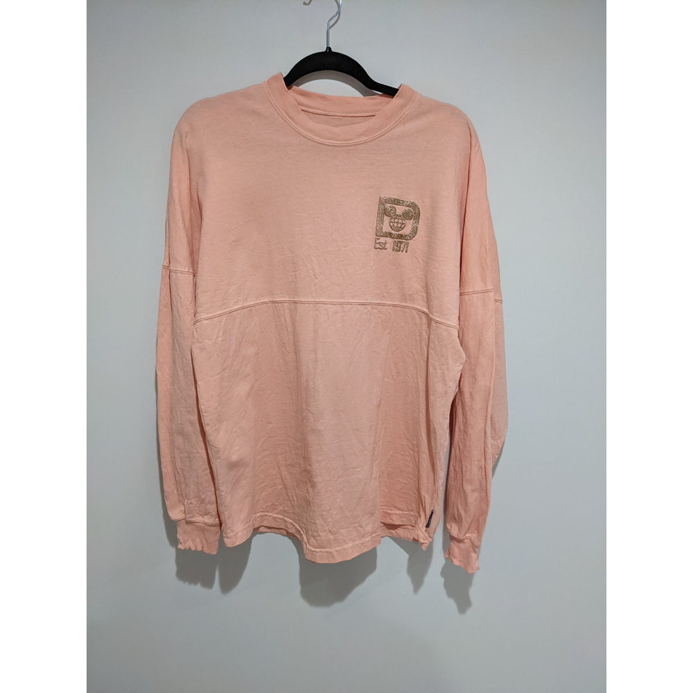 Walt Disney World Pink Rose Gold Spirit Jersey Size XS